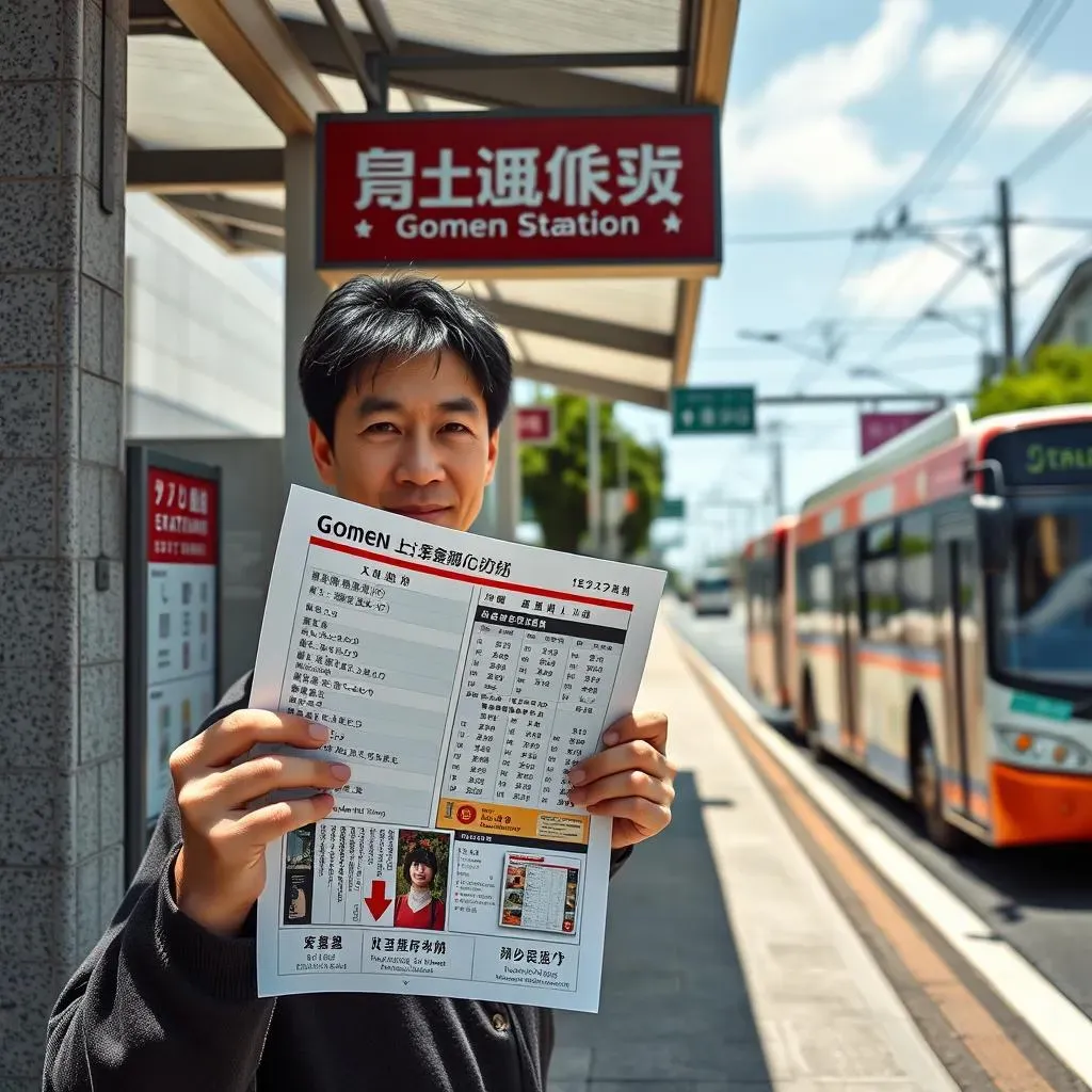 Understanding Bus Schedules and Fares: Gomen Station to Nishijima Garden